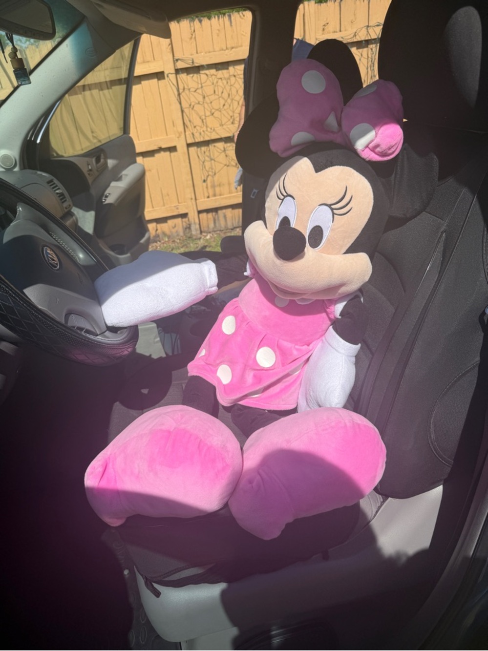 Huge Minnie Mouse Plush Toy 36" Pink Disney Jumbo Stuffed Doll Large
